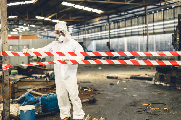 Professional Crime Scene Cleanup technician working in Niobrara, NE